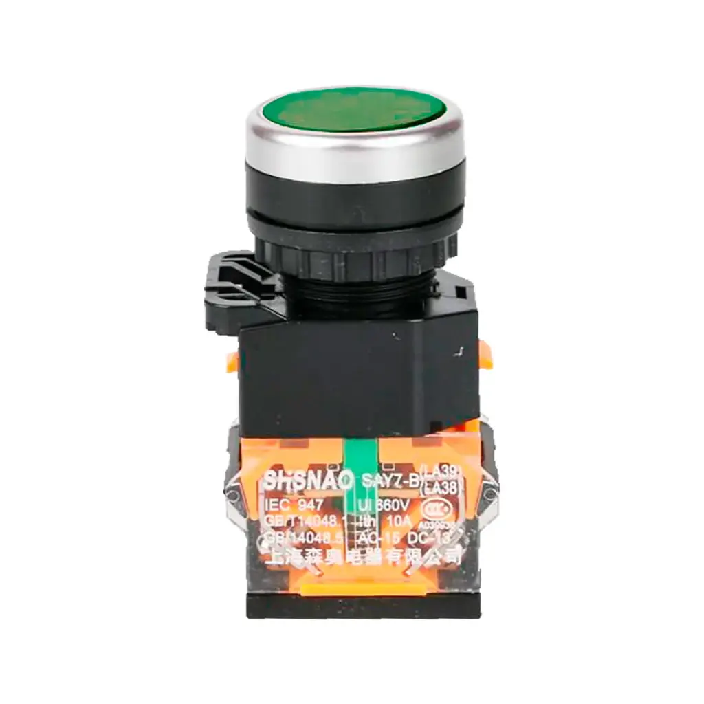 Кнопка LA39-11/203 Зелений