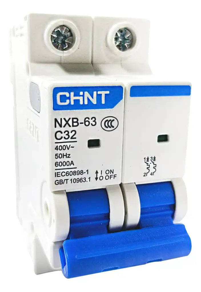 Автоматический выключатель CHINT ELECTRIC NXB-63 32A 2P