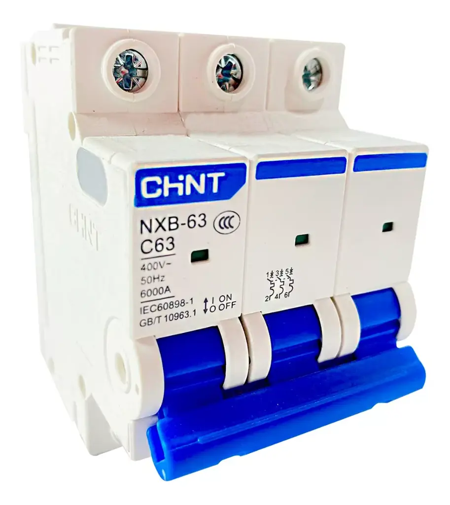 Автоматический выключатель CHINT ELECTRIC NXB-63 63A 3P