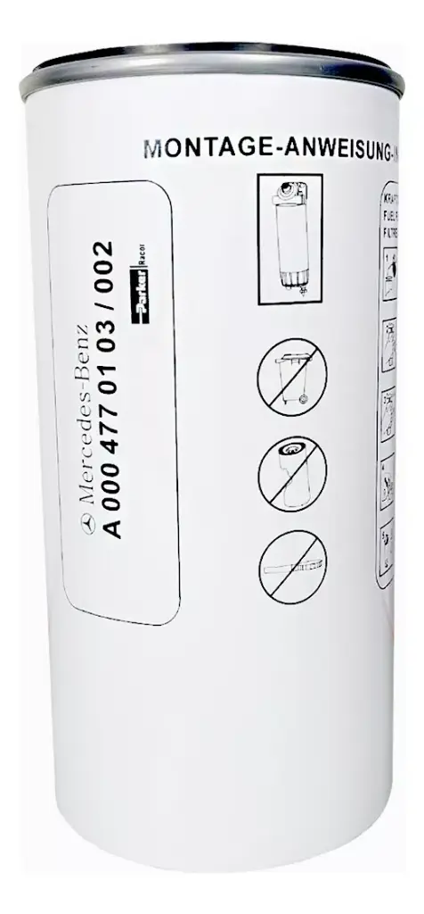 FILTRO SEPARADOR DE AGUA Y COMBUSTIBLE A0004770103