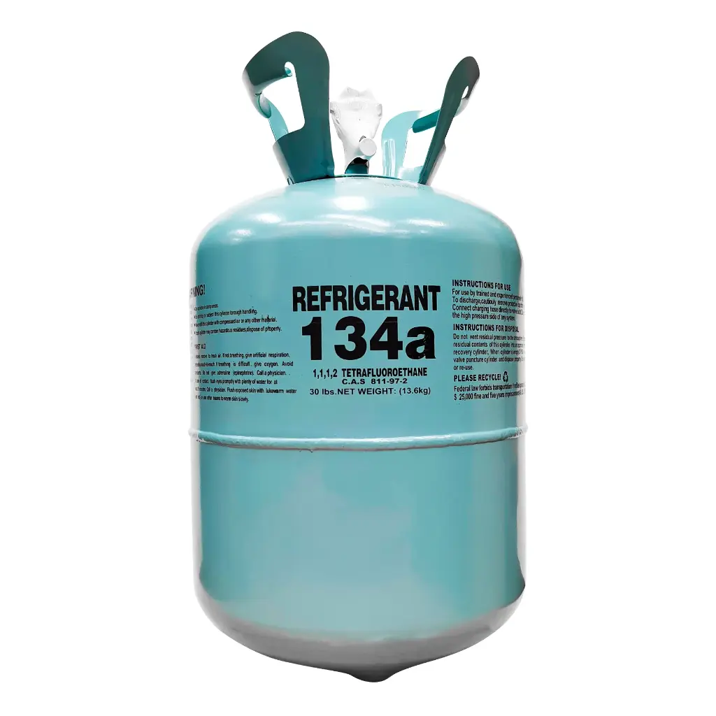 Refrigerant gas cylinder R134a