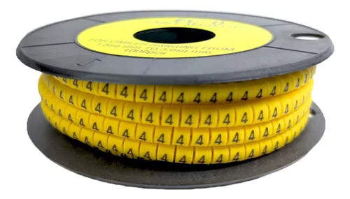 Câble marqué par lettre N°4 EC1 2.5MM