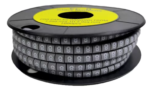 Câble marqué par lettre N°8 EC0 1.5MM