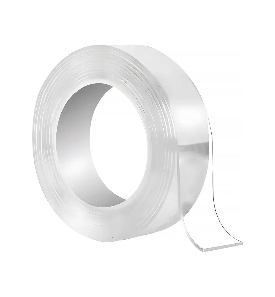 Double-sided clear tapeO 4"