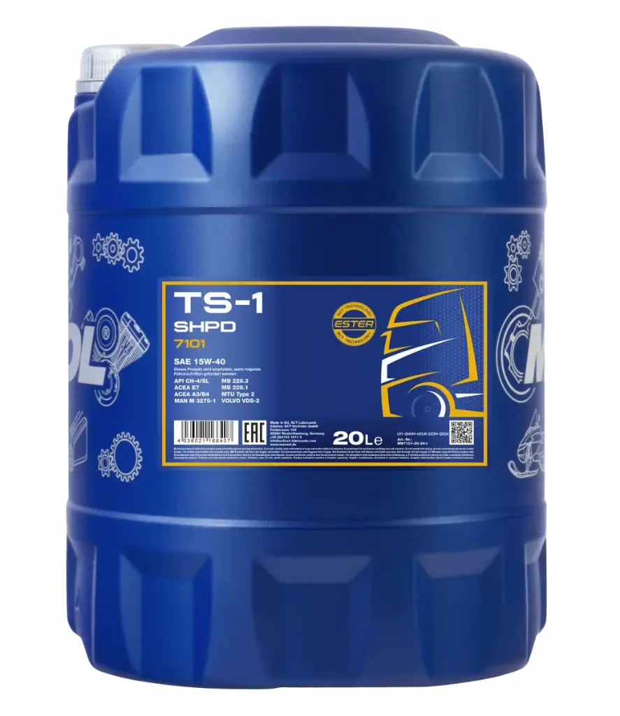 AAceite de Motor (Mineral) - MANNOL TS-1 SAE 15W-40