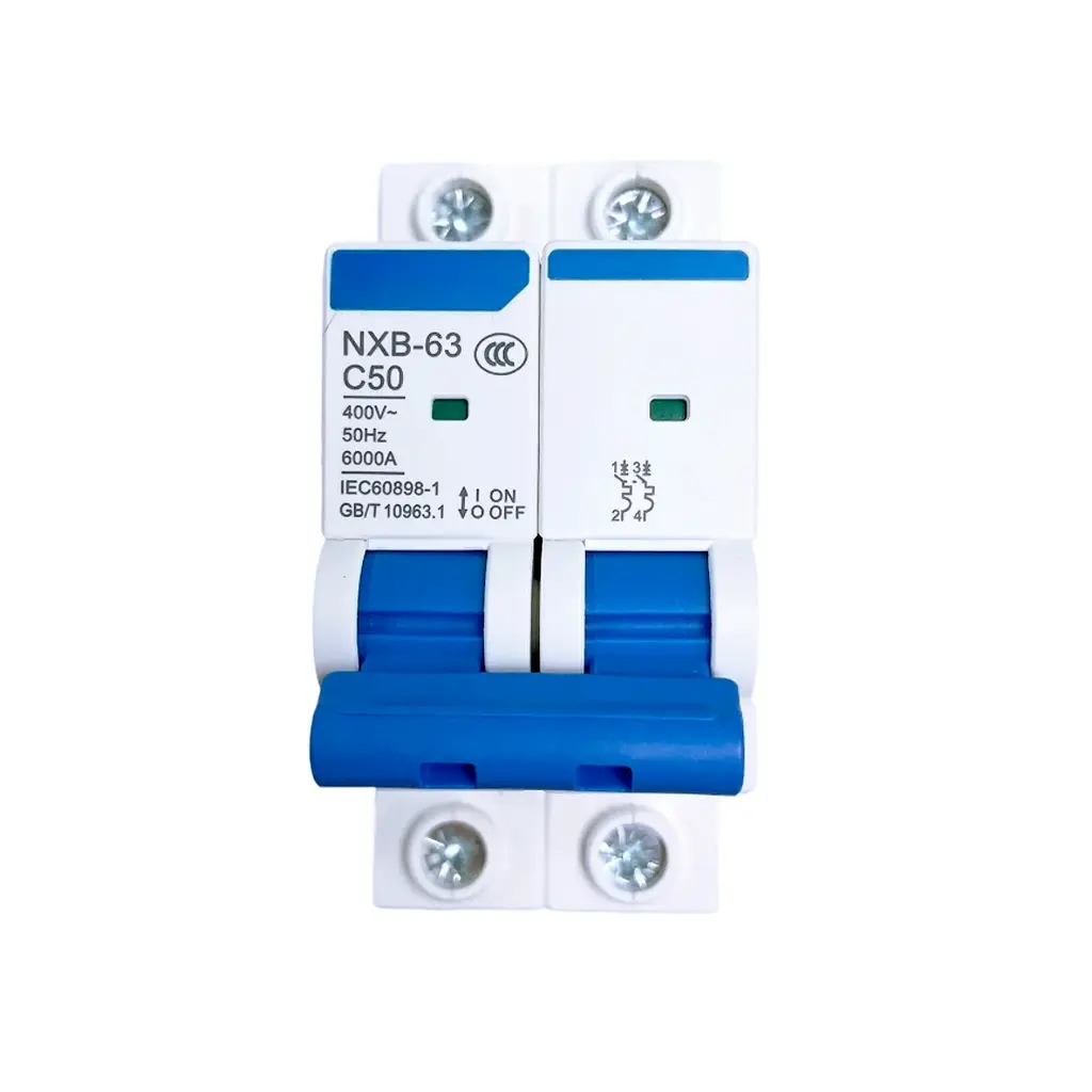 Автоматический выключатель CHINT ELECTRIC NXB-63 50A 2P