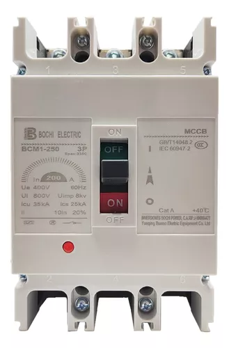 Disjuntor BCM1  200AMP 3P 