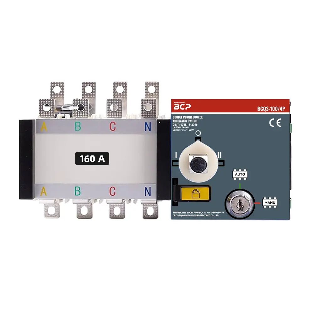 Transferencia Automática ATS BCQ3-100/160A 220V/4P