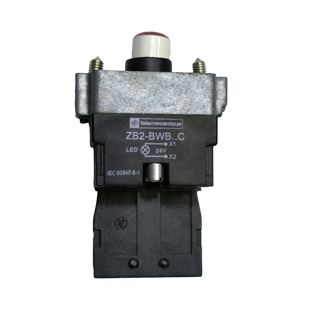 BOTON PULSADOR ZB2-BWB41C ROJO