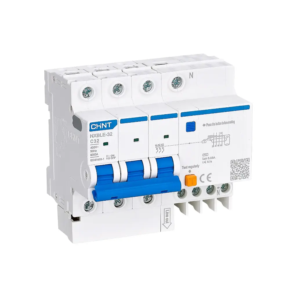 Disjoncteur CHINT ELECTRIC NXBLE-32 10AMP 3P