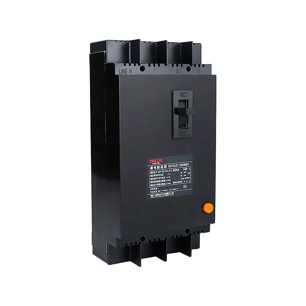 BREAKER DELIXI DZ15LE-100/1004S 100AMP 4P