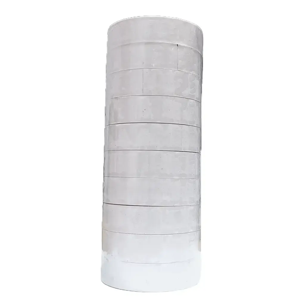Fita adesiva de cores padrão Branco 