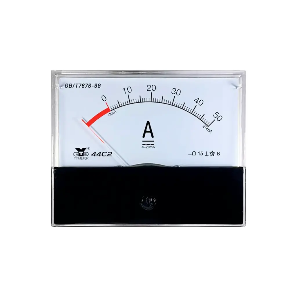 VOLTIMETRO DE PUNTERO 44C2 20mA