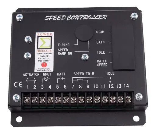 Speed governor S6700E