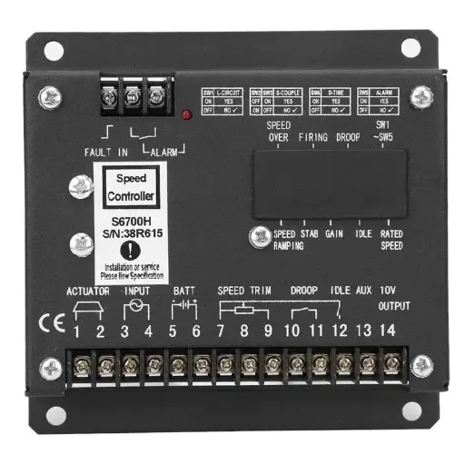 Régulateur de vitesse S6700H