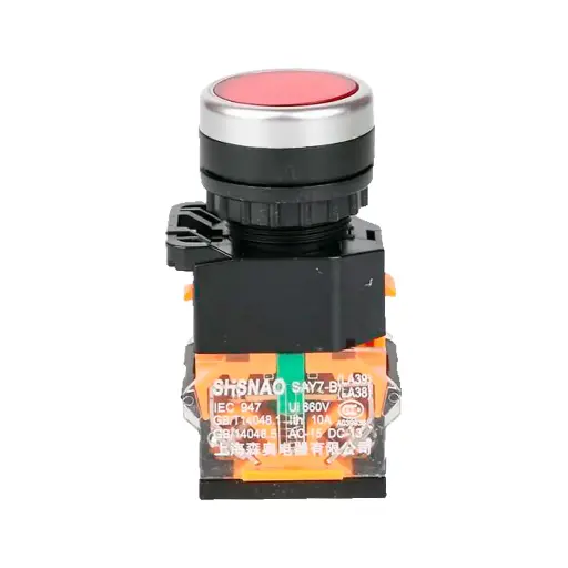 Кнопка LA39-11/203 Червоний