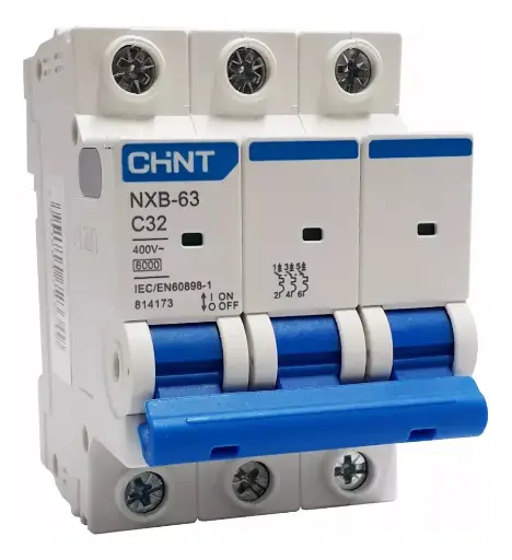 Disjuntor CHINT ELECTRIC NXB-63 32A 3P