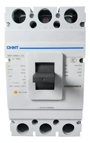 Disjuntor CHINT ELECTRIC NM1-400S/3300 350A