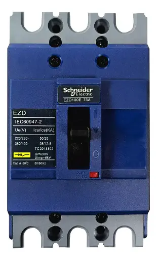 Disjuntor SCHNEIKER ELECTRIC EZD100E3075N 