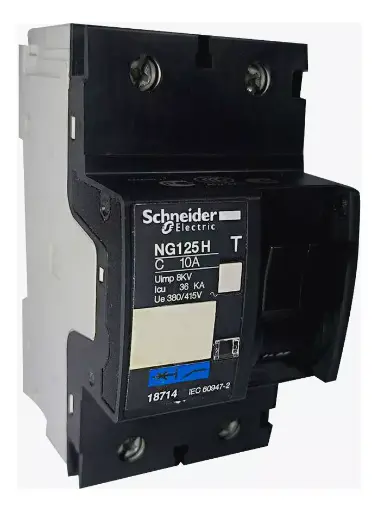 Contacteur SCHNEIDER (Disjoncteur) NG125H (18714)
