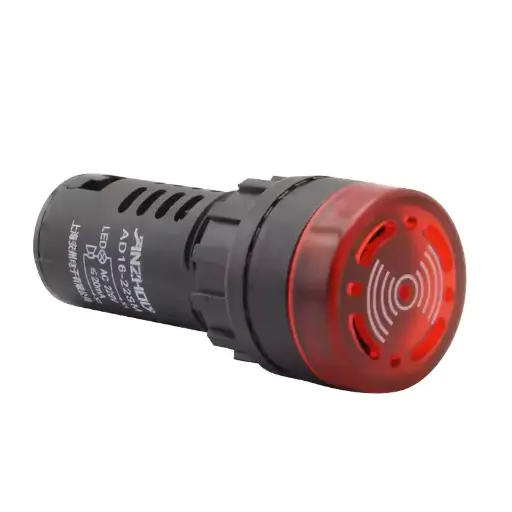 LUZ PILOTO LED ROJO/ALARMA AD16-22SM 220V