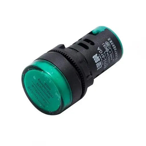 LUZ PILOTO LED VERDE AD16-22D/S 24V
