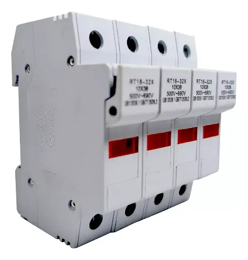 Porta-fusível RT18-32 4P 500/690V