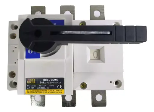 Seccionador rotativo sob carga BCGL 250A