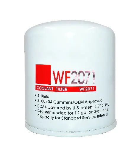 Filtro de líquido de refrigeração WF2071/SX0807