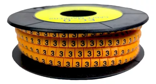 CABLE MARCADOR CARTA N° 3 EC1 2.5MM