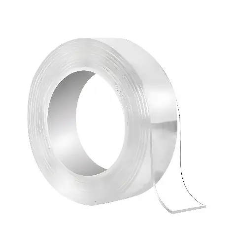 Fita transparente dupla face 4"