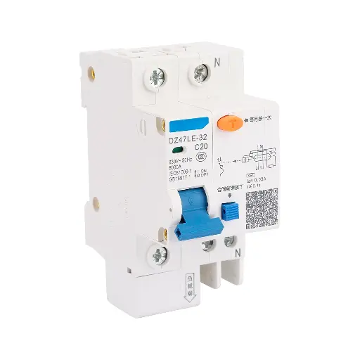 正泰电气断路器 DZ47LE-32 20AMP 2P
