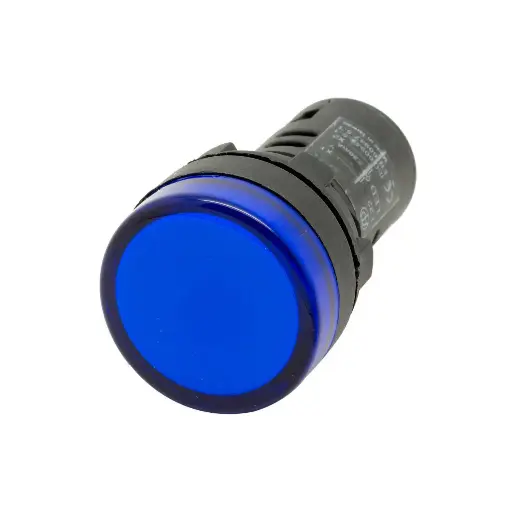 LUZ PILOTO LED AZUL AD16-22D/S 12 VOL