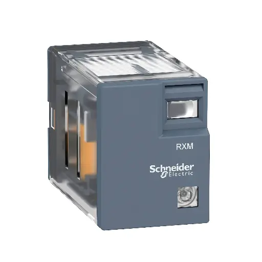 RELÉ RXM2LB2BD 24VDC 250VAC 8P 5A