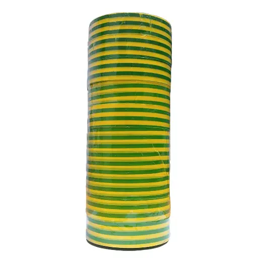 Fita adesiva de cores padrão Amarelo/VERDE 