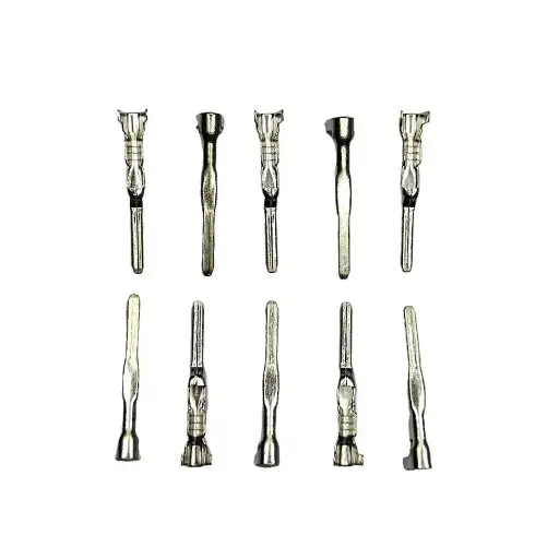 TERMINALS FOR CABLE CONTROL MALE FEMALE TERMINALS MALE FEMALE TERMINALS (10 UNITS)